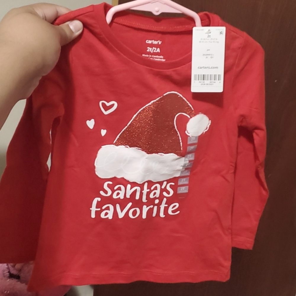 Girl's Holiday Top